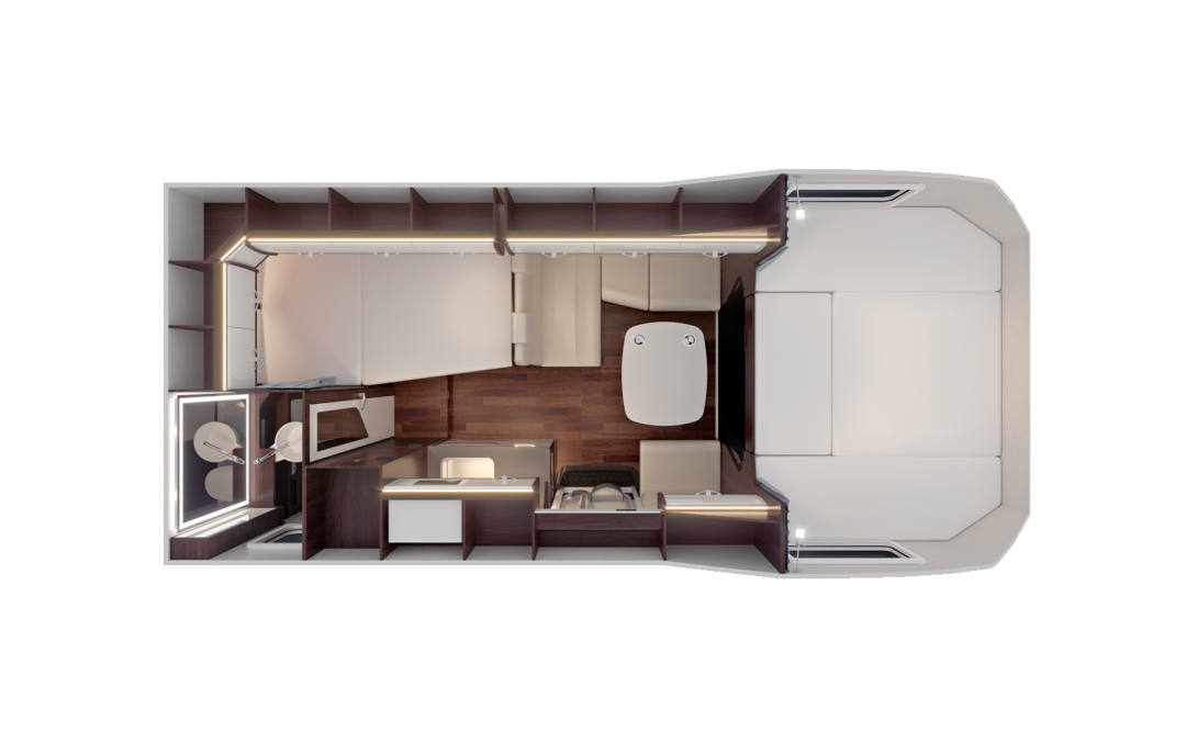 這可能是2022年設(shè)計最合理的房車了! 這可能是2022年設(shè)計最合理的房車了!